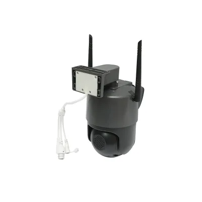 Telecamera di videosorveglianza a doppio obiettivo da 8 MP, 4G 1080P, PTZ con sensore di movimento, rilevamento umano e applicazione V380 Pro - immagine 3