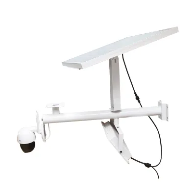 Telecamera di videosorveglianza con proiettore LED da 300W, batteria, pannello solare da 60W e telecomando Breckner Germany - immagine 2