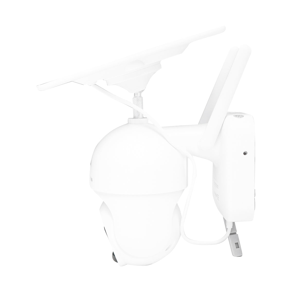 Telecamera di videosorveglianza con slot per sim card 4G rotante con pannello solare 3.5W, PTZ, 4G 1080P HD - immagine 6