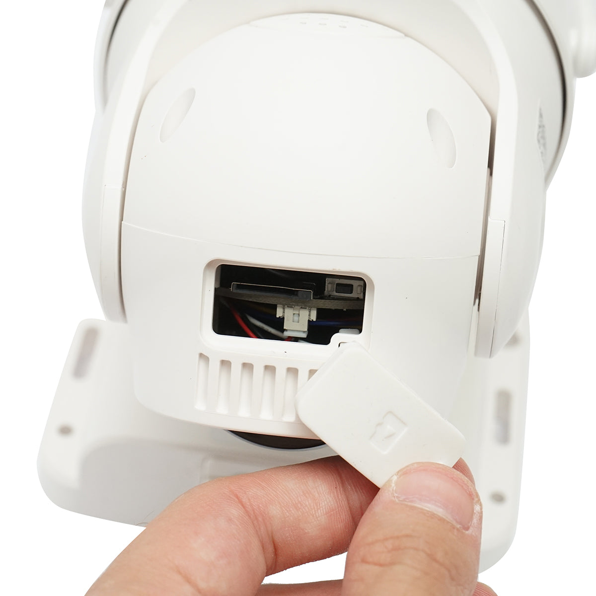 Telecamera di videosorveglianza da 3 MP, WIFI rotante con pannello solare da 5 W, PTZ, 1080P, sensore di movimento, visione notturna, applicazione V380 Pro - immagine 5