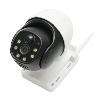 Telecamera di videosorveglianza da 3MP, WIFI 4G rotante con pannello solare da 7,5W, PTZ, 1080P, sensore di movimento, visione notturna, applicazione V380 Pro - immagine 3
