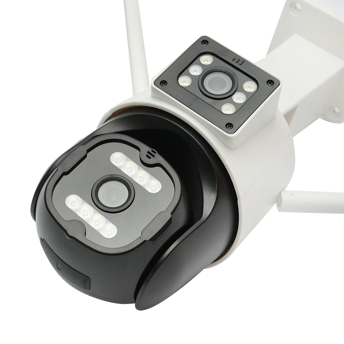 Telecamera di videosorveglianza da 6 MP con doppio obiettivo, P2P WIFI 2.4G 1080P, PTZ con sensore di movimento, rilevamento presenza umana e applicazione iCSee - immagine 4