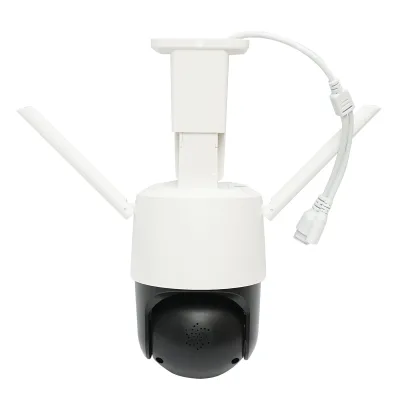 Telecamera di videosorveglianza da 6 MP con doppio obiettivo, P2P WIFI 2.4G 1080P, PTZ con sensore di movimento, rilevamento presenza umana e applicazione iCSee - immagine 3