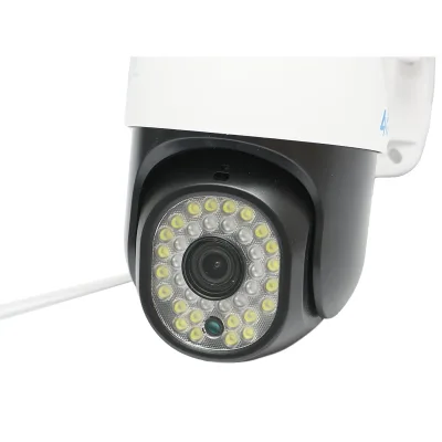 Telecamera di videosorveglianza intelligente P2P WIFI e 4G 3MP, sensore di movimento, rilevamento umano, visione notturna, PTZ rotante a 355 gradi, applicazione V380 Pro - immagine 3