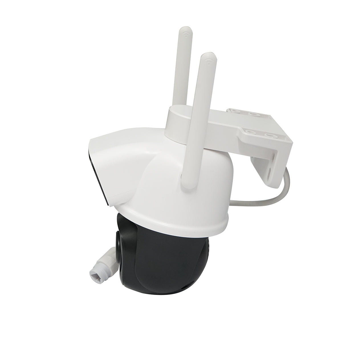 Telecamera di videosorveglianza intelligente P2P, WIFI, esterno 6MP 1080P, doppia lente, sensore di movimento PTZ, ruotabile a 360 gradi, applicazione ICSee - immagine 2