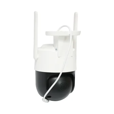 Telecamera di videosorveglianza intelligente WIFI 1080P da esterno, doppia lente, sensore di movimento PTZ, ruotabile di 360 gradi, 220 V ICSee - immagine 3