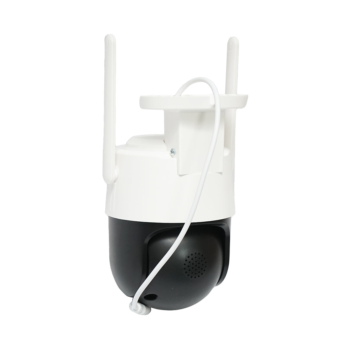 Telecamera di videosorveglianza intelligente WIFI 1080P da esterno, doppia lente, sensore di movimento PTZ, ruotabile di 360 gradi, 220 V ICSee - immagine 3