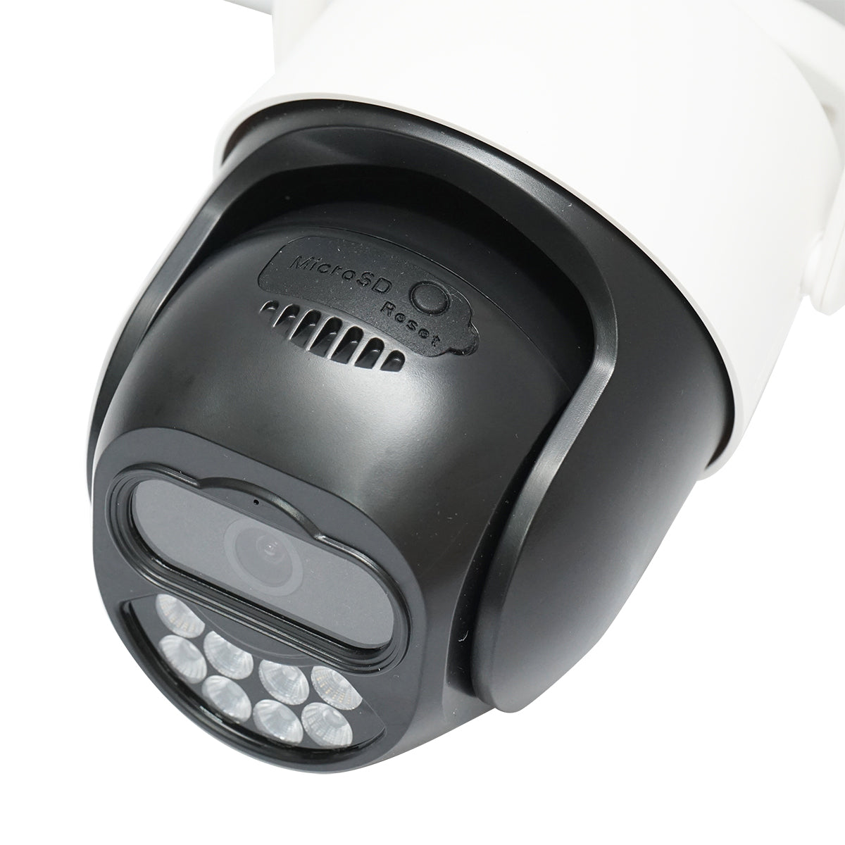 Telecamera di videosorveglianza intelligente WIFI 1080P da esterno, doppia lente, sensore di movimento PTZ, ruotabile di 360 gradi, 220 V ICSee - immagine 4