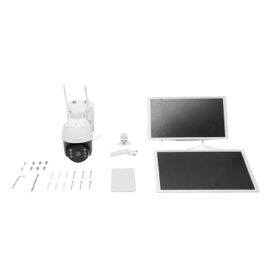 Telecamera di videosorveglianza LS-4GS50 24/7 rotante completamente autonoma 10-15 giorni/ricarica con pannello solare 4.3W, PTZ, 4G, 1080P LS Vision - immagine 6