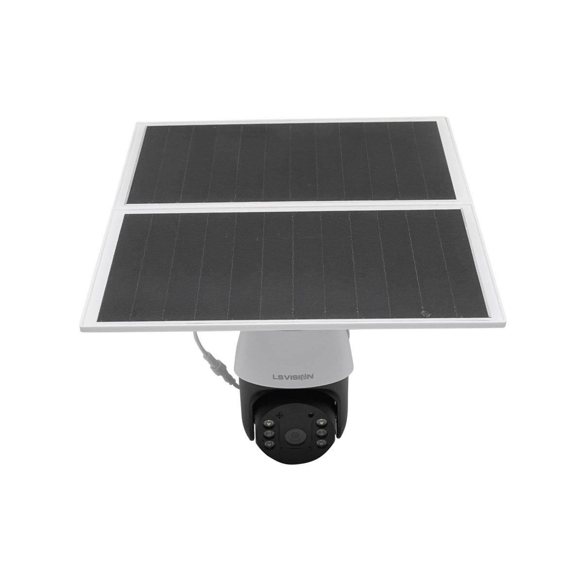 Telecamera di videosorveglianza LS-4GS50 24/7 rotante completamente autonoma 10-15 giorni/ricarica con pannello solare 4.3W, PTZ, 4G, 1080P LS Vision - immagine 2