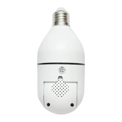 Telecamera di videosorveglianza PTZ a doppia lente con lampadina intelligente, WIFI 2.4G 1080P, tipo lampadina E27 con sensore di movimento, rilevamento presenza umana e applicazione iCSee - immagine 3