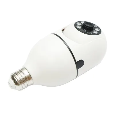 Telecamera di videosorveglianza PTZ con lampadina intelligente, WIFI 2.4G 1080P, lampadina E27 con sensore di movimento e applicazione iCSee Breckner Germany - immagine 5