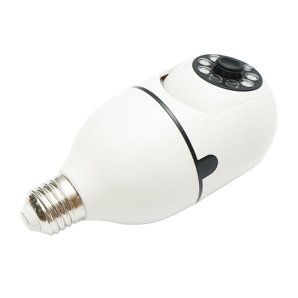 Telecamera di videosorveglianza PTZ con lampadina intelligente, WIFI 2.4G 1080P, lampadina E27 con sensore di movimento e applicazione iCSee Breckner Germany - immagine 5