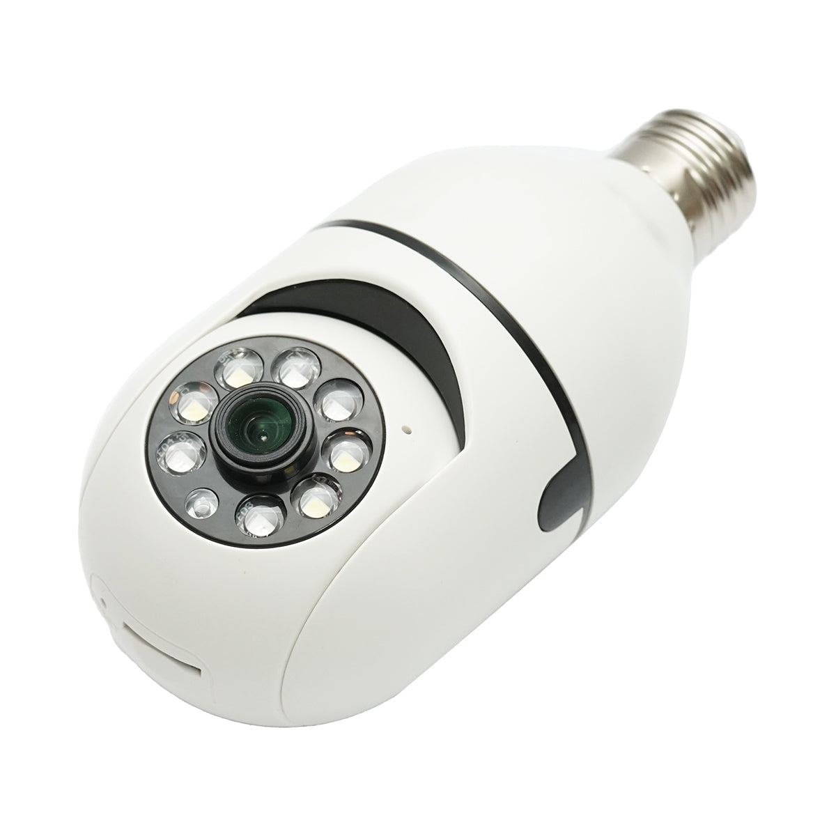 Telecamera di videosorveglianza PTZ con lampadina intelligente, WIFI 2.4G 1080P, lampadina E27 con sensore di movimento e applicazione YIIoT - immagine 4