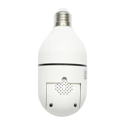 Telecamera di videosorveglianza PTZ con lampadina intelligente, WIFI 2.4G 1080P, lampadina E27 con sensore di movimento e applicazione YIIoT - immagine 3