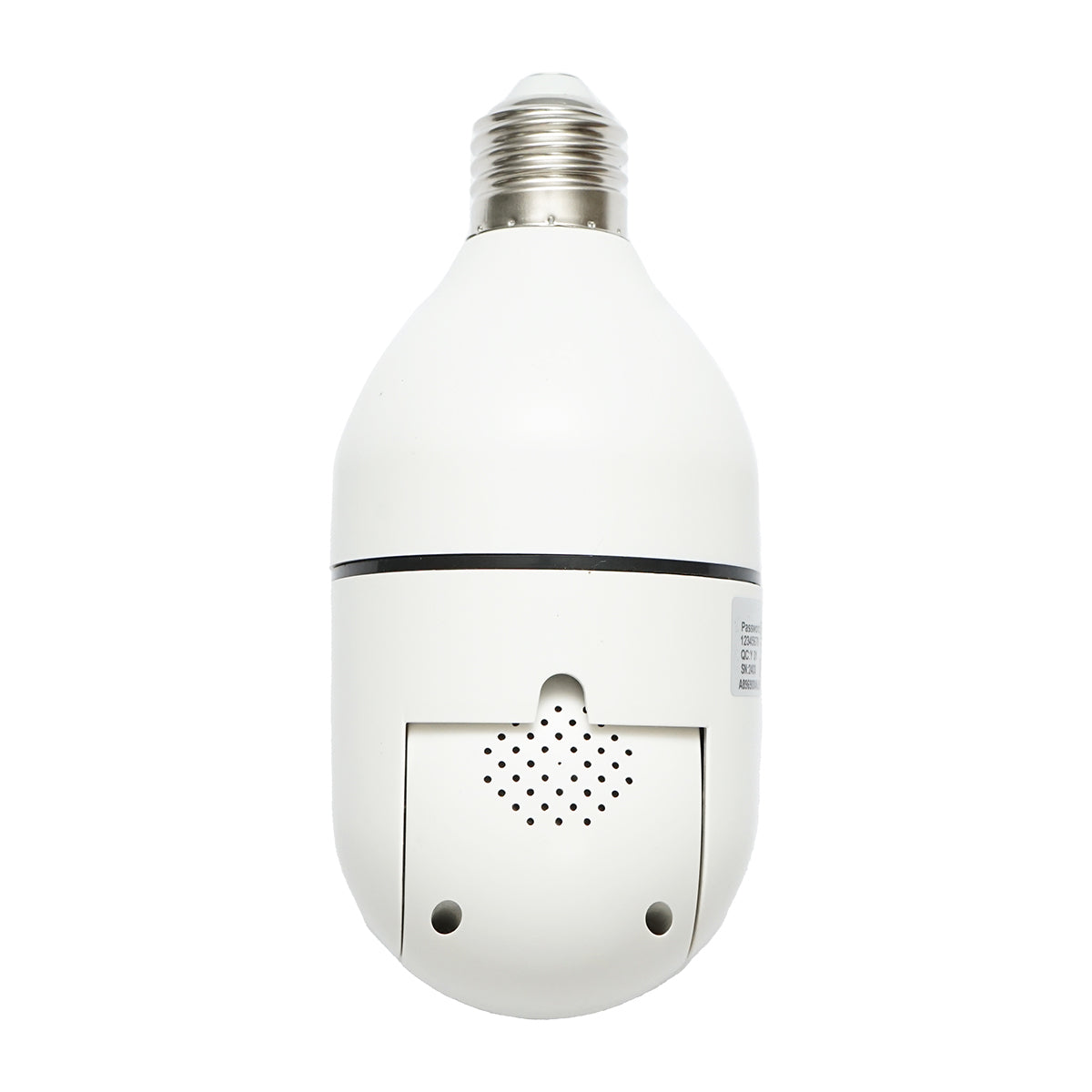 Telecamera di videosorveglianza PTZ con lampadina intelligente, WIFI 2.4G 1080P, lampadina E27 con sensore di movimento e applicazione YIIoT - immagine 3