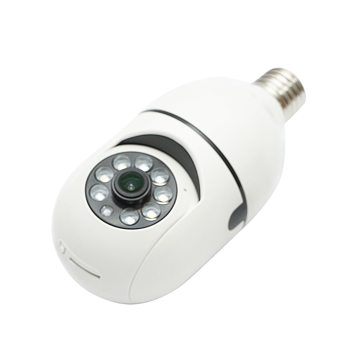 Telecamera di videosorveglianza PTZ con lampadina intelligente, WIFI 2.4G 1080P, tipo lampadina E27 con sensore di movimento e applicazione Tuya - immagine 3