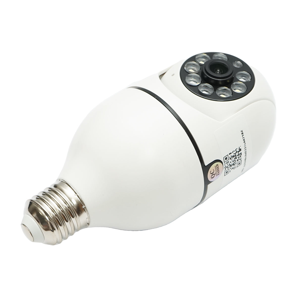 Telecamera di videosorveglianza PTZ con lampadina intelligente, WIFI 2.4G 1080P, tipo lampadina E27 con sensore di movimento e applicazione Tuya - immagine 5