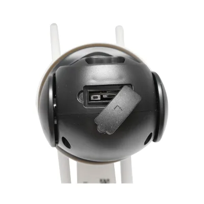 Telecamera di videosorveglianza PTZ da 3 MP, WIFI interno/esterno, resistenza all'acqua, sensore di movimento, rotante, HD 220V, Sricam CM30-35H-20HS300 - immagine 3