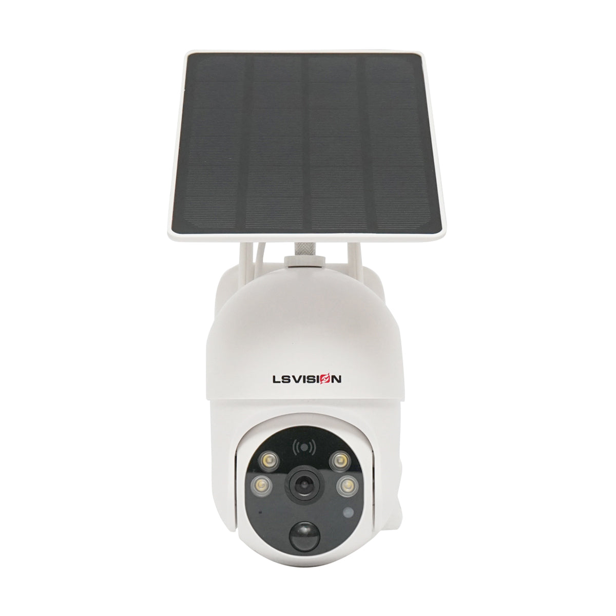 Telecamera di videosorveglianza rotante WIFI con pannello solare 3,5W, PTZ, 1080P, UBOX - immagine 2