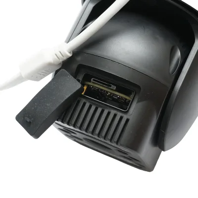 Telecamera di videosorveglianza Smart P2P WIFI 2.4G, sensore di movimento, rilevamento umano, visione notturna, PTZ rotante a 355 gradi, applicazione V380 Pro - immagine 5