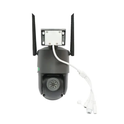 Telecamera di videosorveglianza Smart P2P WIFI 2.4G, sensore di movimento, rilevamento umano, visione notturna, PTZ rotante a 355 gradi, applicazione V380 Pro - immagine 3