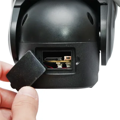 Telecamera di videosorveglianza WIFI per interni/esterni 4M ultra HD, PTZ, sensore di movimento, rotante, 90 gradi, 220V IP66 - immagine 4