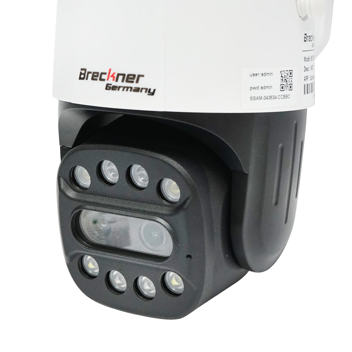 Telecamera di videosorveglianza WIFI per interni/esterni 4M ultra HD, PTZ, sensore di movimento, rotante, 90 gradi, 220V IP66 - immagine 3