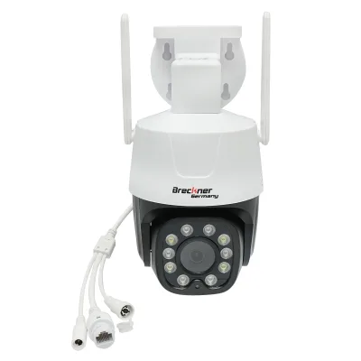 Telecamera di videosorveglianza WIFI per interni/esterni 5M ultra HD, PTZ, sensore di movimento, rotante, 90 gradi, 220V IP66 Breckner Germany - immagine 2