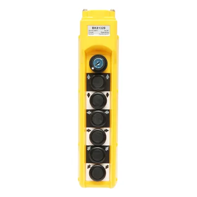 Telecomando industriale a 6 comandi e contatto generale con chiave 380V Breckner Germany - immagine 5