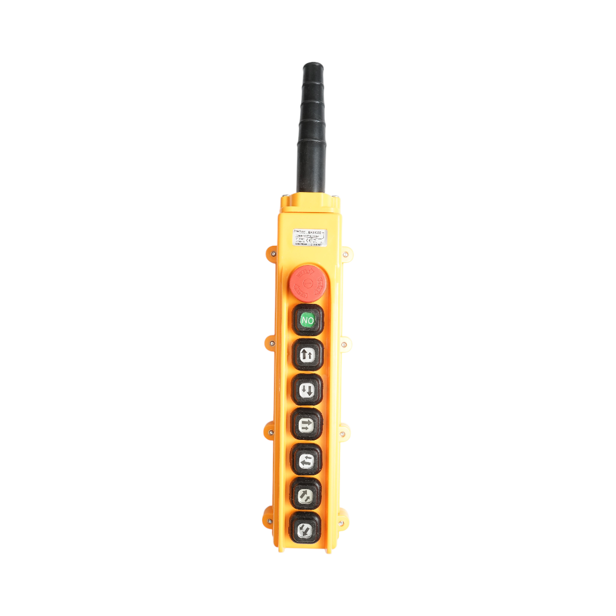 Telecomando industriale con 8 comandi – AC 250V/5A – 500V/2A Breckner Germany
