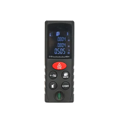 Telemetro laser AND60 con bolla, tolleranza 2 mm, campo di misura 0,05-60 m - immagine 2