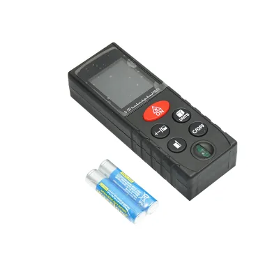 Telemetro laser AND60 con bolla, tolleranza 2 mm, campo di misura 0,05-60 m - immagine 3