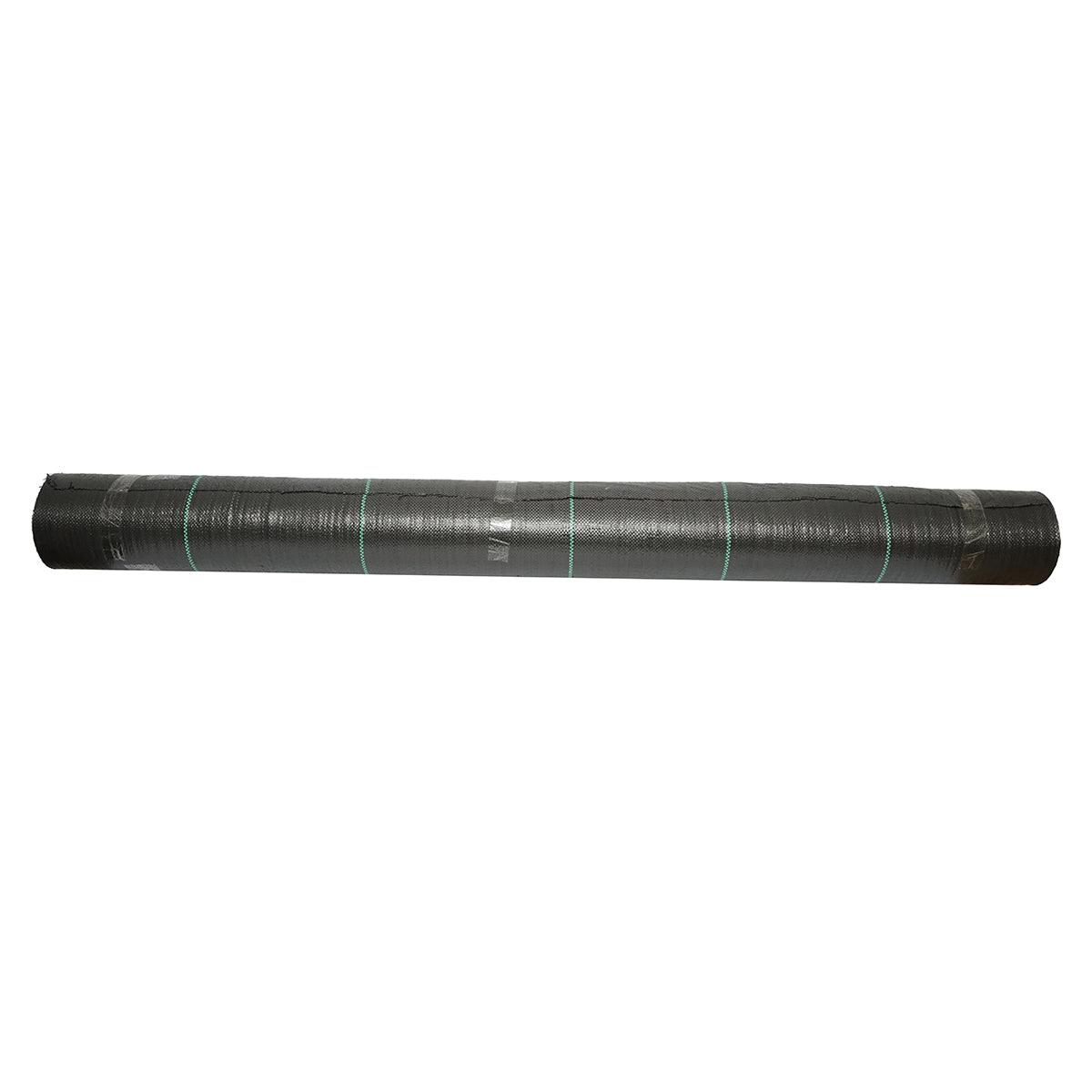 Telo Rete Pacciamatura Anti-Erbacce, 1,5x100m, 100gr/m², Nero, Permeabile, PP, Resistente UV per Giardino, Prato, Aiuole, Alberi e Arbusti - immagine 3