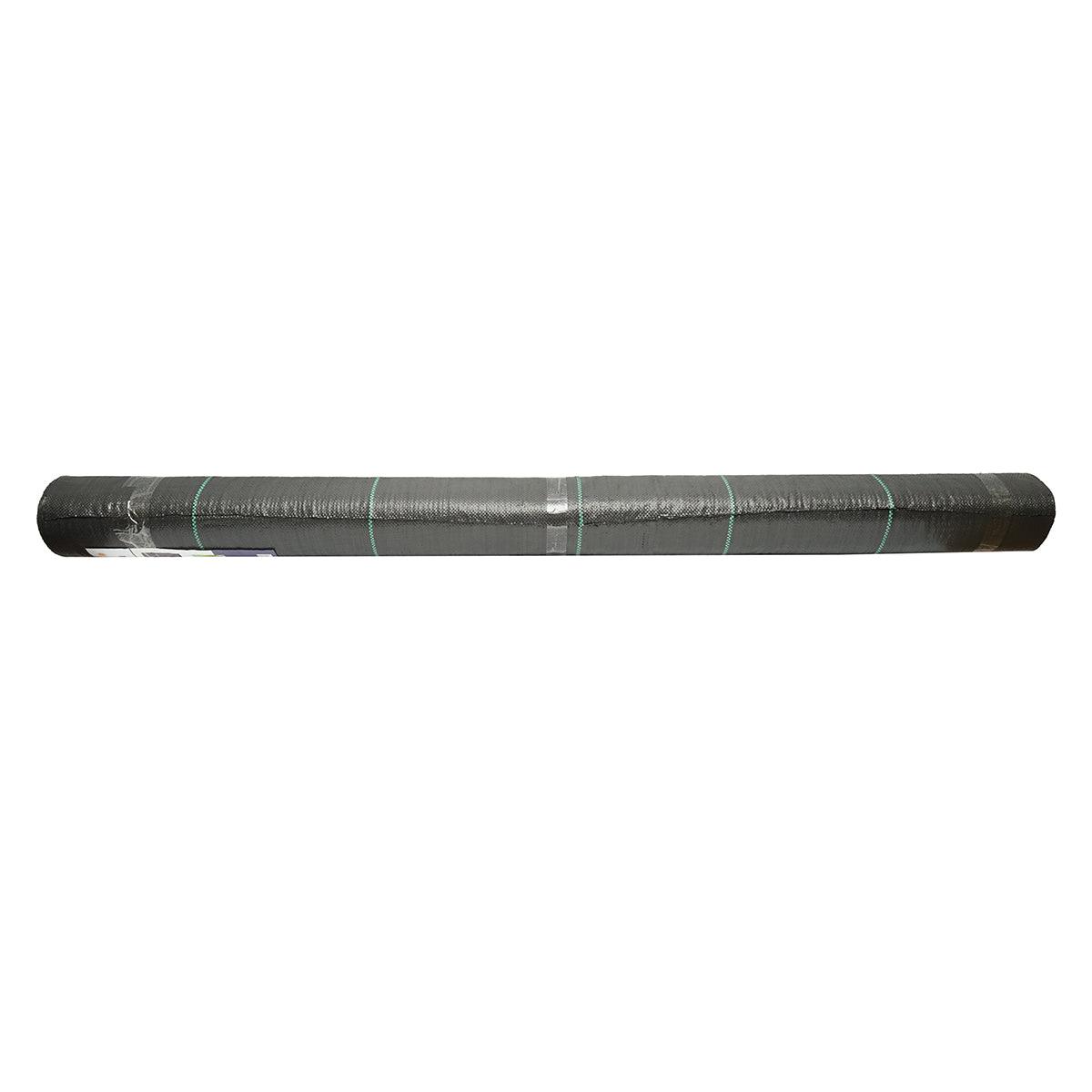 Telo Rete Pacciamatura Anti-Erbacce, 1,5x50m, 100gr/m², Nero, Permeabile, PP, Resistente UV per Giardino, Prato, Aiuole, Alberi e Arbusti - immagine 3