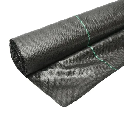 Telo Rete Pacciamatura Anti-Erbacce, 1,5x50m, 100gr/m², Nero, Permeabile, PP, Resistente UV per Giardino, Prato, Aiuole, Alberi e Arbusti