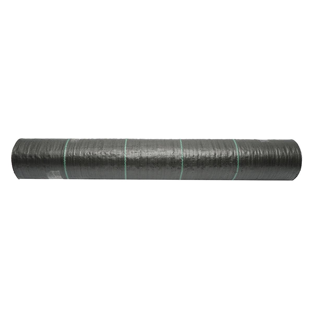 Telo Rete Pacciamatura Anti-Erbacce, 1x100m, 100gr/m², Nero, Permeabile, PP, Resistente UV - immagine 3