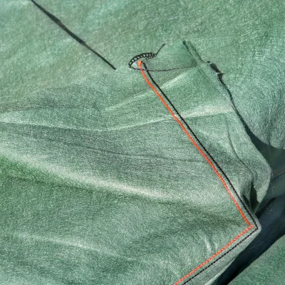 Telo traspirante copertura Telo copertura balle di fieno e paglia verde 10,4X25m, 140gr Breckner Germany - immagine 4