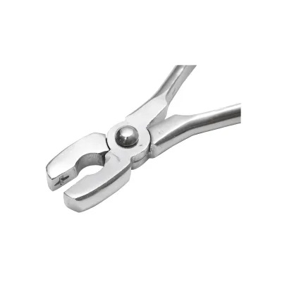 Tenaglia Acciaio Inox per applicare gli anelli nasali in fil di ferro per suini TENAGLIA PINZA PER APPLICAZIONE ANELLO GANCI GRIFO NASO MAIALI SUINI - immagine 4