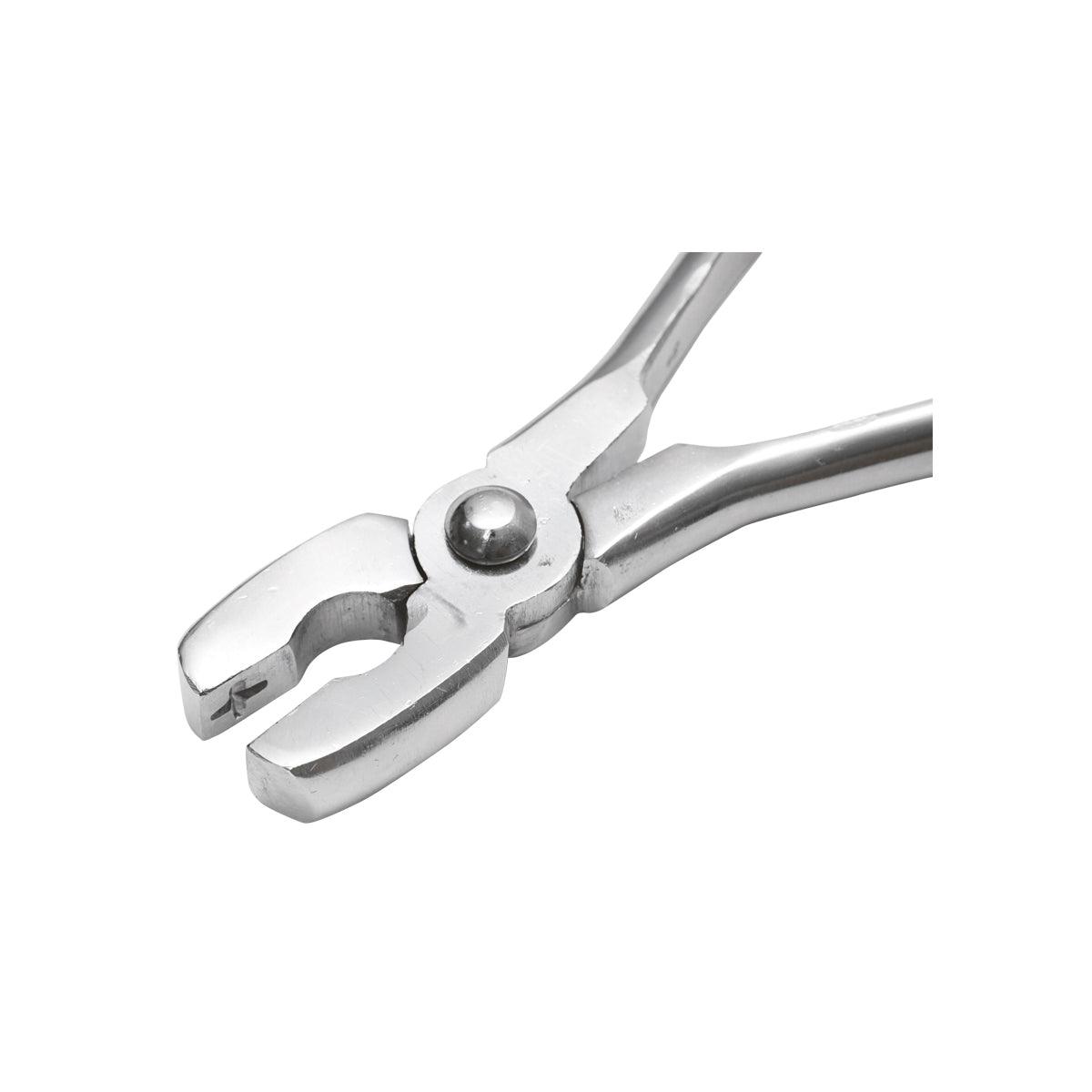 Tenaglia Acciaio Inox per applicare gli anelli nasali in fil di ferro per suini TENAGLIA PINZA PER APPLICAZIONE ANELLO GANCI GRIFO NASO MAIALI SUINI - immagine 4