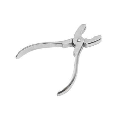 Tenaglia Acciaio Inox per applicare gli anelli nasali in fil di ferro per suini TENAGLIA PINZA PER APPLICAZIONE ANELLO GANCI GRIFO NASO MAIALI SUINI - immagine 3
