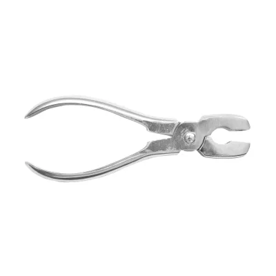 Tenaglia Acciaio Inox per applicare gli anelli nasali in fil di ferro per suini TENAGLIA PINZA PER APPLICAZIONE ANELLO GANCI GRIFO NASO MAIALI SUINI - immagine 2