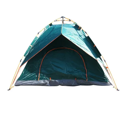 Tenda da campeggio per 2 persone, pieghevole automatica pop-up, impermeabile con protezione UV e zanzariera, 210x210x145 cm
