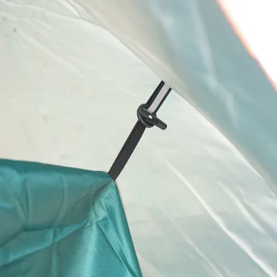 Tenda da campeggio per 2 persone, pieghevole automatica pop-up, impermeabile con protezione UV e zanzariera, 210x210x145 cm - immagine 6