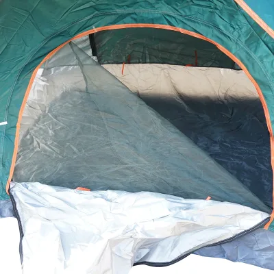 Tenda da campeggio per 2 persone, pieghevole automatica pop-up, impermeabile con protezione UV e zanzariera, 210x210x145 cm - immagine 5