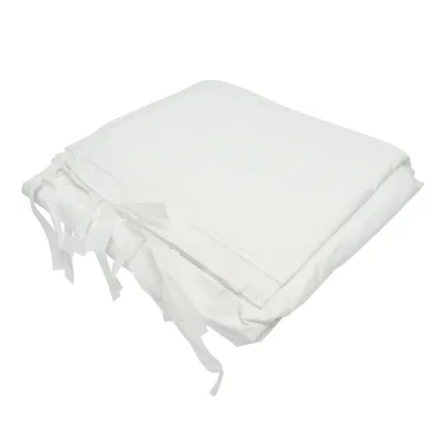 Tenda laterale bianca 9m per gazebo - immagine 2