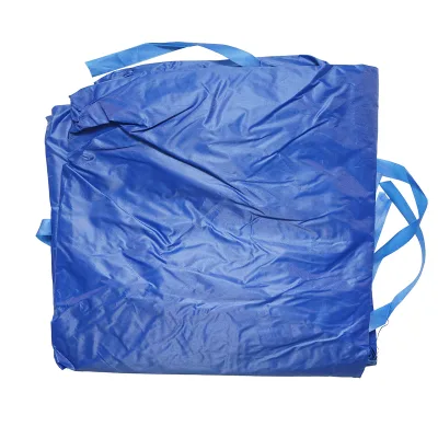 Tenda laterale blu da 3m per gazebo - immagine 3