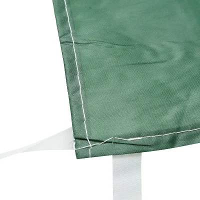 Tenda laterale verde 12m per gazebo - immagine 5
