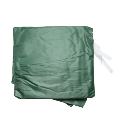 Tenda laterale verde 12m per gazebo - immagine 3