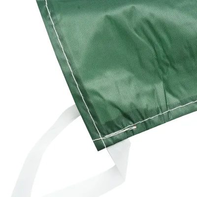 Tenda laterale verde 9m per gazebo - immagine 5